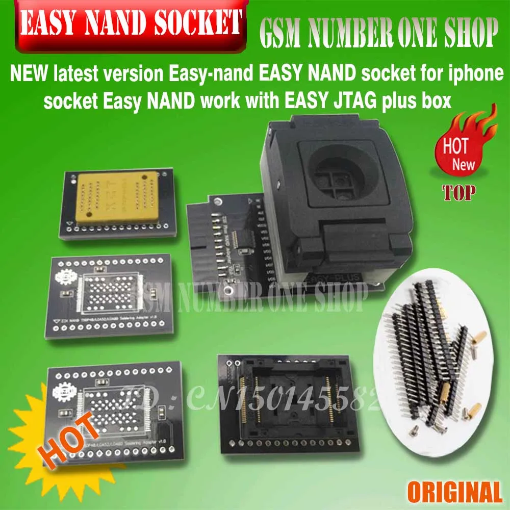

2020 latest version Easy-nand EASY NAND socket for iphone socket Easy NAND work with EASY JTAG plus box