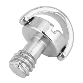 

1Pcs Camera D-Ring Screw Standard 1/4 Inch Screws For Camera Tripod Camera Mount Bracket Quick Release Plate​​