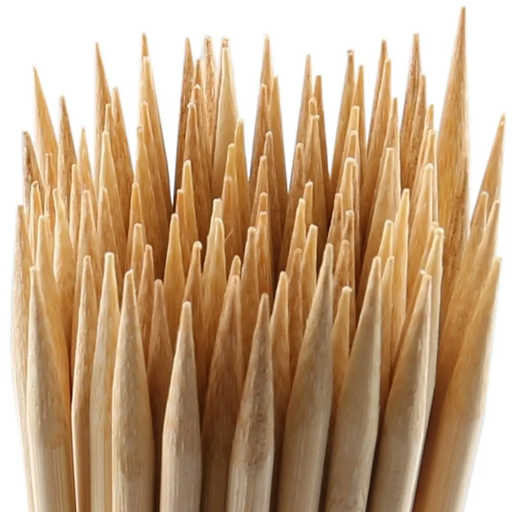 Large long BBQ skewers (4)