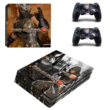 

Dead Or Rlive 6 Style Skin Sticker for PS4 Pro Console And Controllers Decal Vinyl Skins Cover YSP4P-3284