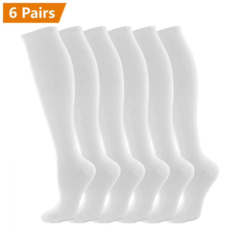 Nurse Mates Chaussettes de compression pour femme 12-14 mmHg, Ekg Noir