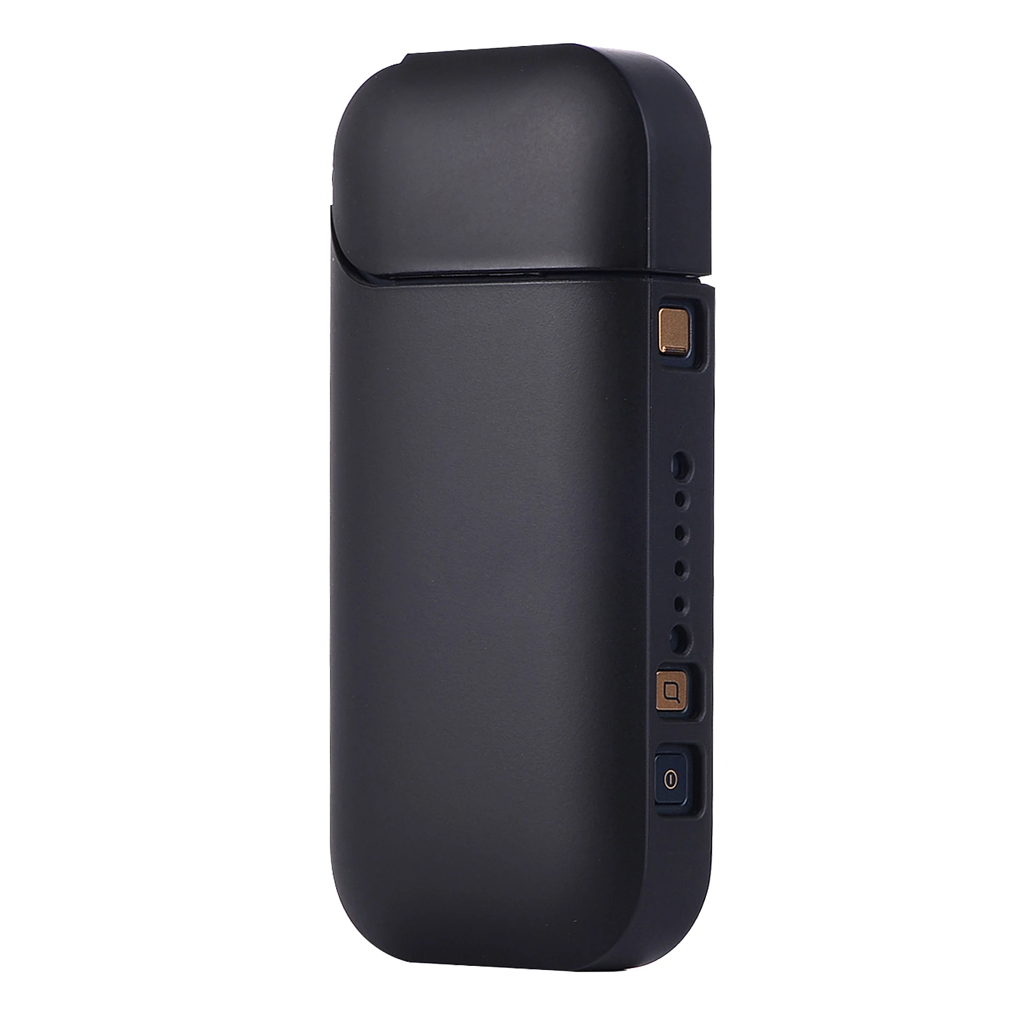 Черный Защитный чехол с защитой от царапин подходит для IQOS 2,4 Plus, чехол с рисунком, чехол для ПК, Карманный чехол для зарядки, аксессуары для сигарет - Цвет: Черный