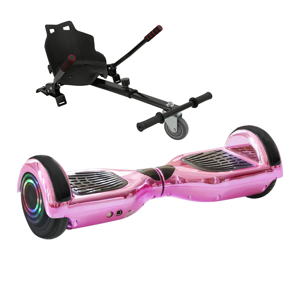 6 5 Pouces Pour Enfant rt Chaise Hoverboard Scooter Electrique Deux Roues Auto Equilibrage Planche A Roulettes Electrique Lumiere Led Aliexpress