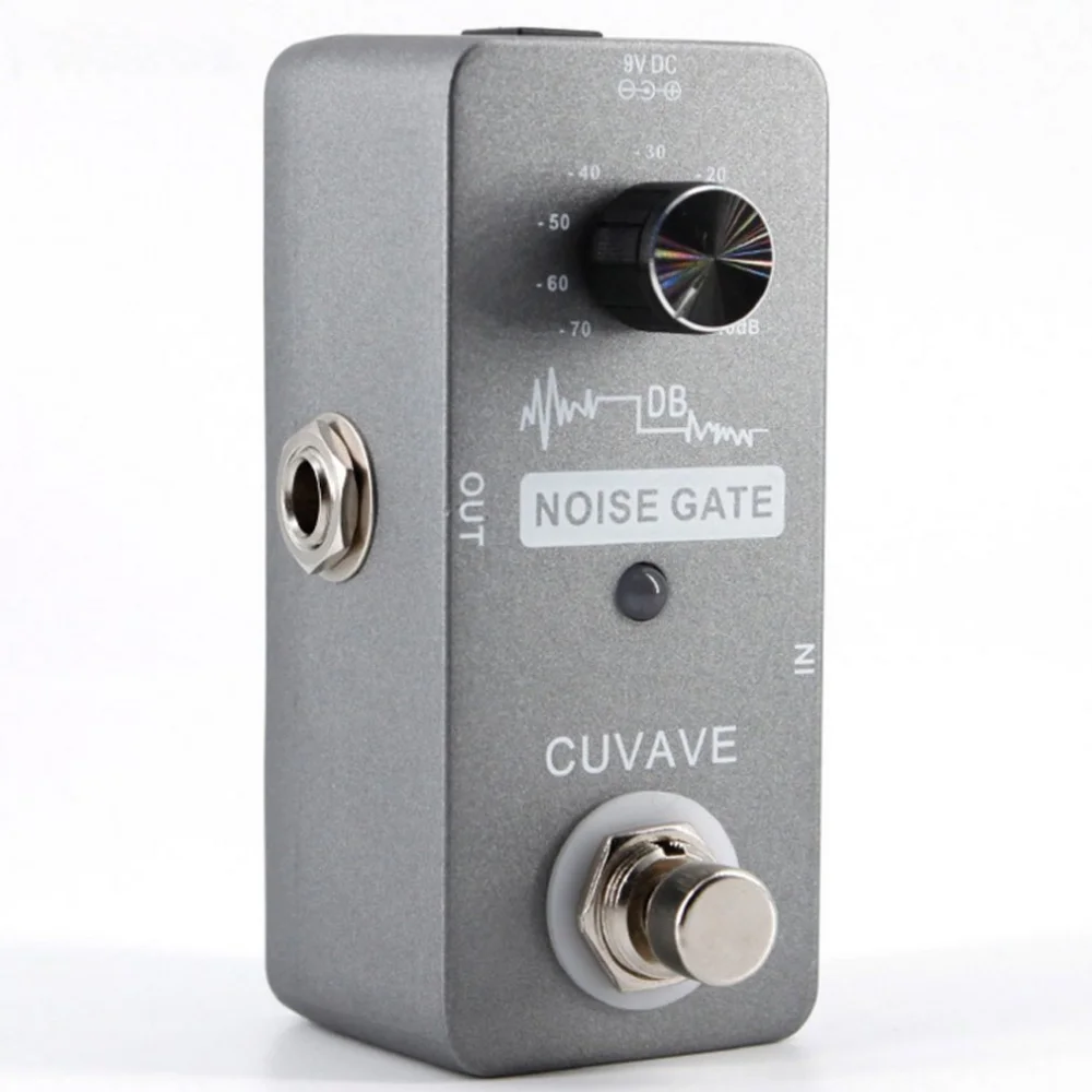 Noise Gate Высокая чувствительность True Bypass Stompbox Cuvave гитарный эффект педаль Гитара моноблок эффект для любителей музыки