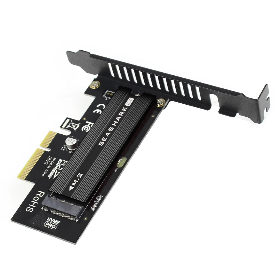 JEYI SK4 Plus M.2 NVMe SSD для PCIE 3,0X4 адаптер карта M ключ для 2230 2242 2260 2280 SSD PCI-e X8 X16 радиатор охлаждения sehark