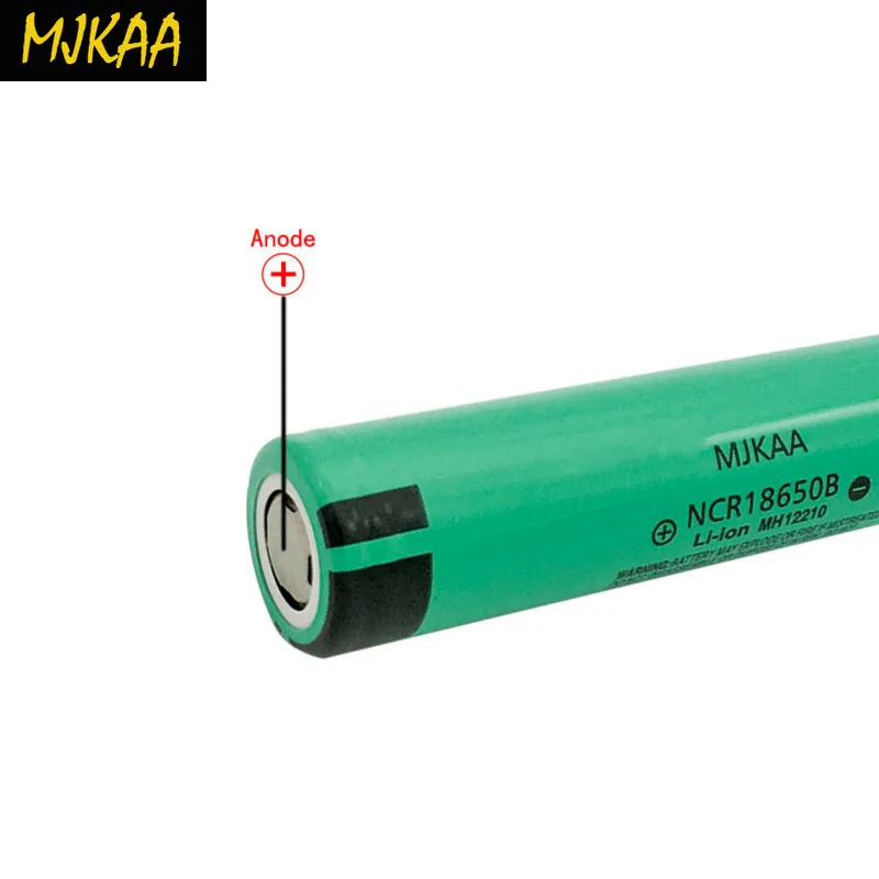 MJKAA 3,7 V NCR 18650B 3400mAh подходит для Panasonic аккумулятор/блок питания/портативное зарядное устройство/лампа аккумуляторная батарея