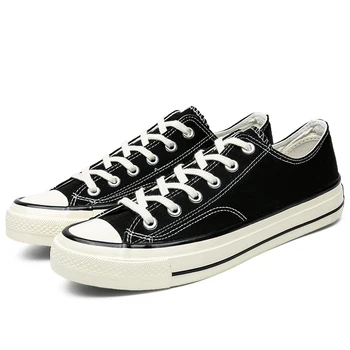 

2020 new men Flat easy Canvas Shoes 2020 New Lace Up Student Board Shoes men Casual Shoes male Sneakers