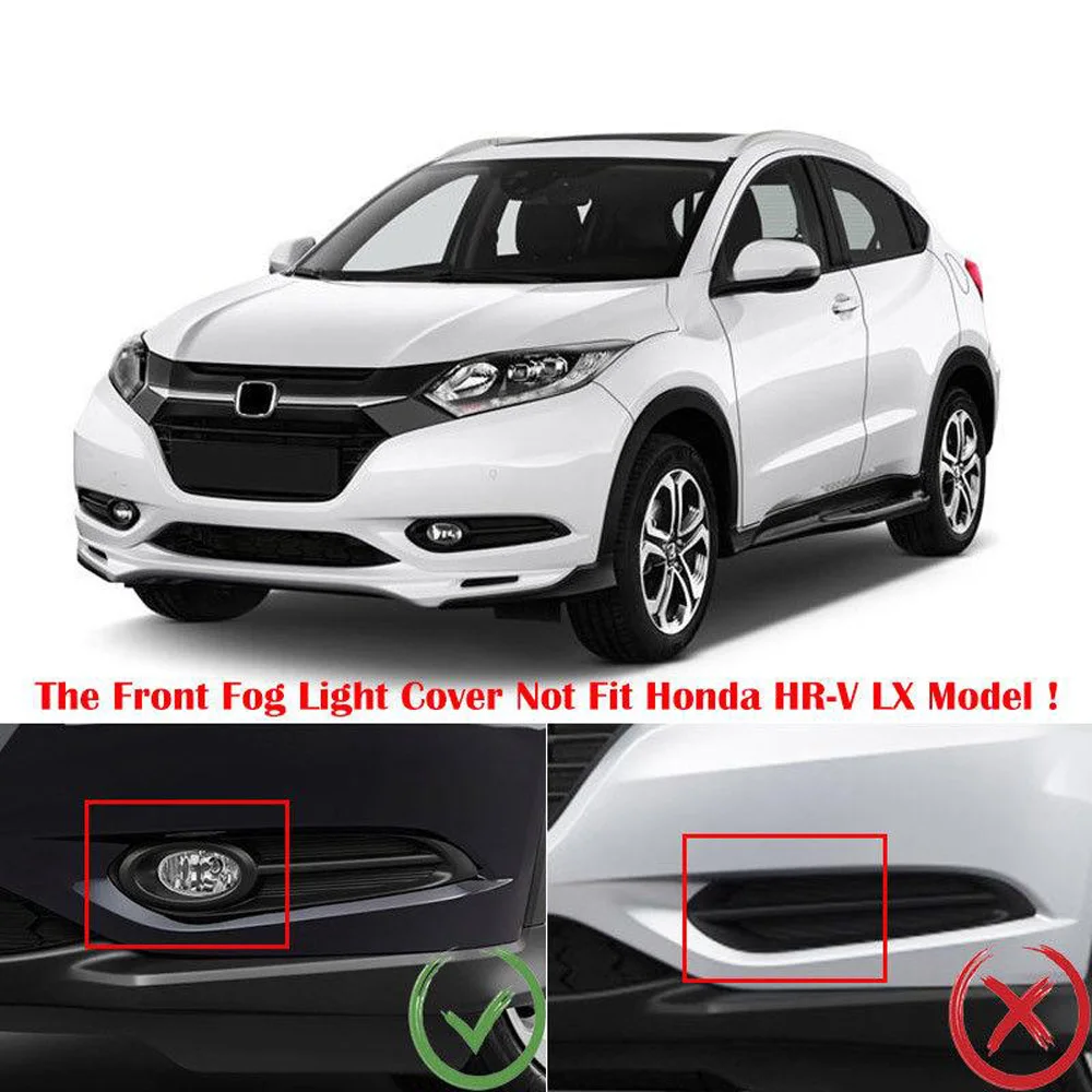Хромированный светильник для Honda HR-V/Vezel- Серебристая лампа практичная