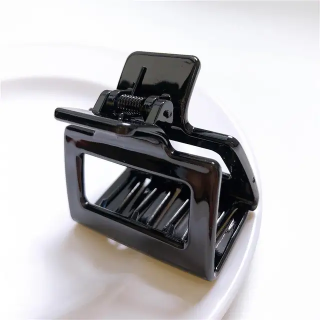 1PC Barrettes  Hair Claw For Women Acrylic Hairpins Hair Crab Claws Girls Make UP Washing Tool Accessories Women Hair Clips 2021 37