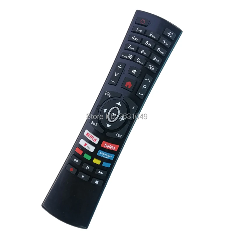 New Replace RCA4995 For TENSAI TV Telefunken /Specific Edenwood TV Remote  Control TE43404G37Z2P TE32287B35T LED TV NETFLIX