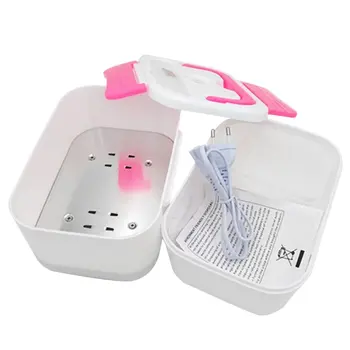 

Multifunctional 1.25L Rice Cooker Electric Meal Box Thermal Insulation Food Container Double-layer Electric Heating Lunchbox EU