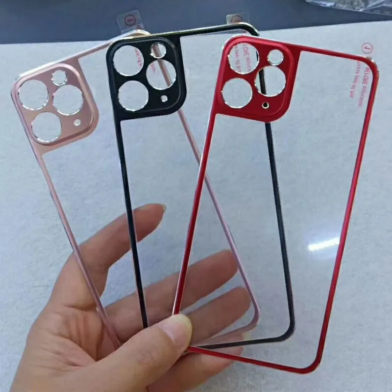 Для iPhone 11 Pro Max передняя + задняя 3D изогнутая кромка из сплава титана закаленное