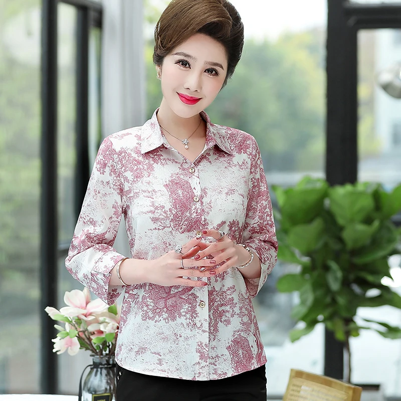 Women Printed Shirt 2021 New Spring 