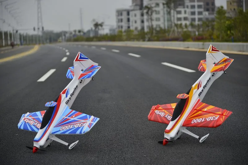 3D Спорт F3A RC самолет 1000 мм размах крыльев EPO Sky Sprite комплект | Игрушки и хобби