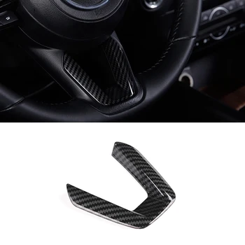 

For Mazda 6 M6 Atenza 2018-2020 ABS Car Interior Steering Wheel Cover Trim 1pcs