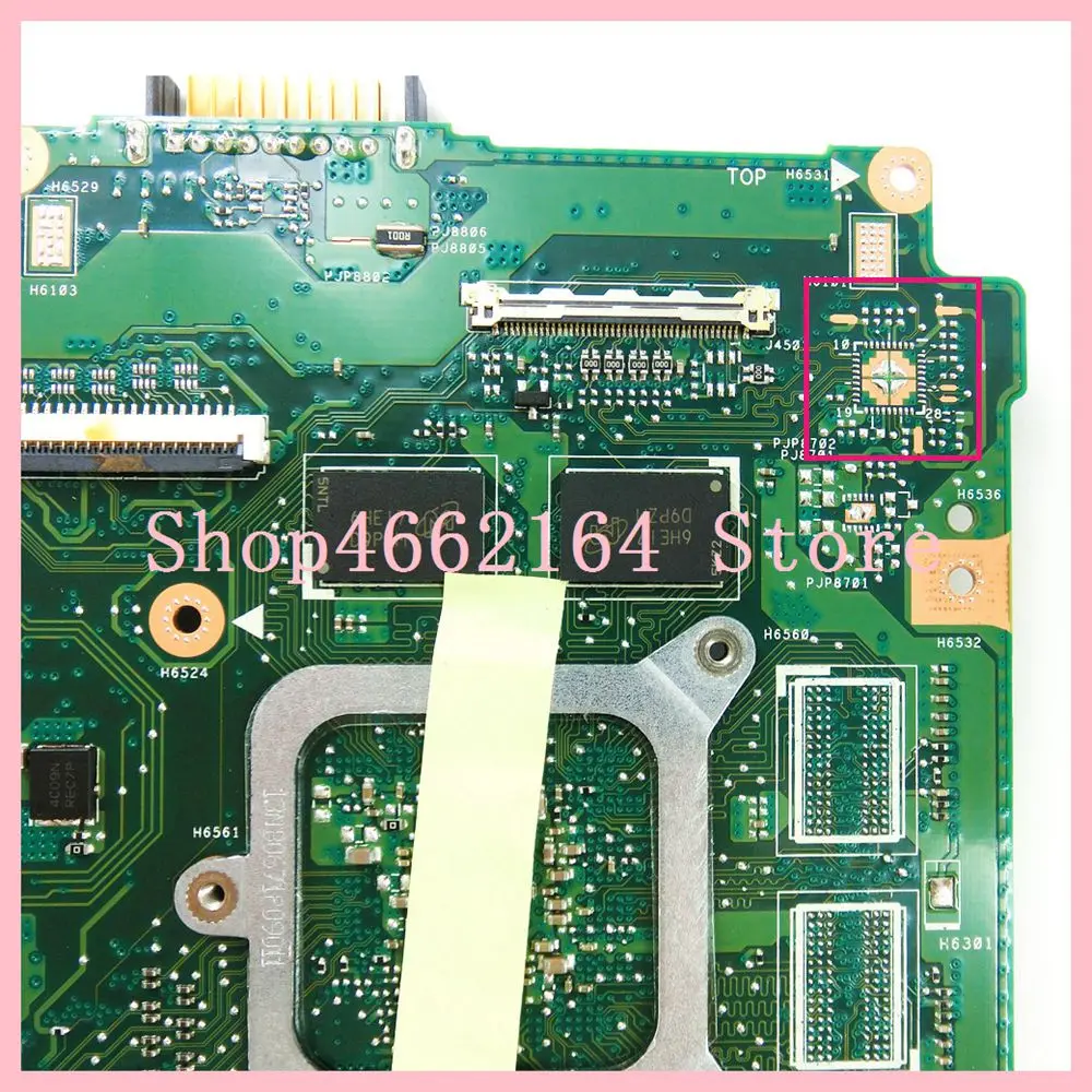  X550JF EDP Mainboard 4GB RAM i7-4720CPU 930M/2G For ASUS X550JX X550JF FX50J X550JD X550JK X550J La