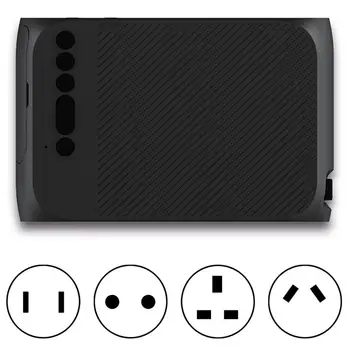 

YG320 Home Mini LCD USB Portable Projector HD 1080P Black with Remote Control 100-240V LCD Projector