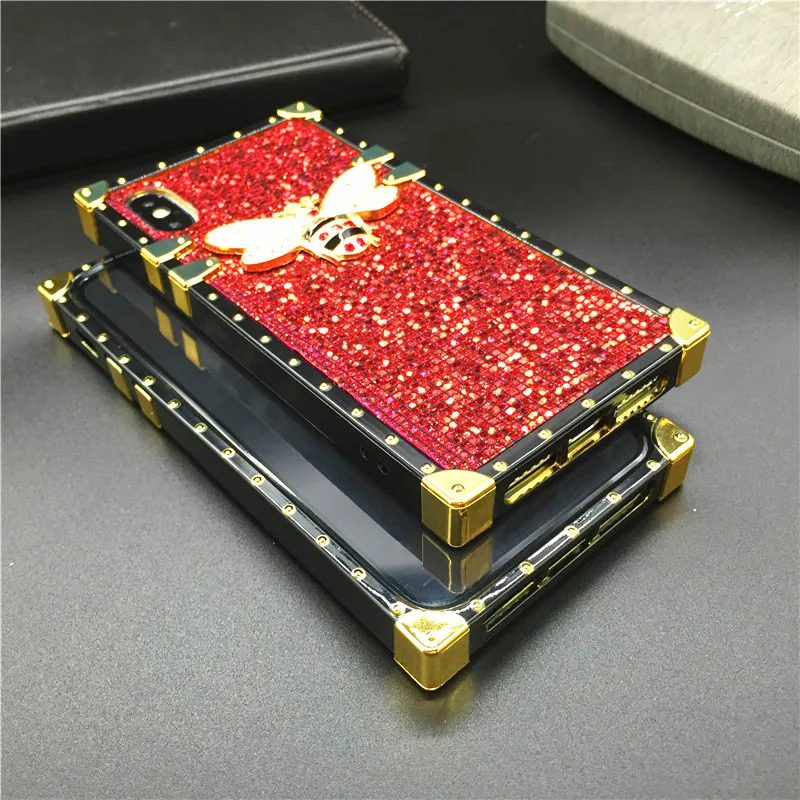 Fashion Square Phone Cover Colorful Red Lips Lipstick Flower Case For iphone  15 PRO 14 PRO MAX 13 PRO 11 12 PRO MAX XS XR X 7 8 - AliExpress