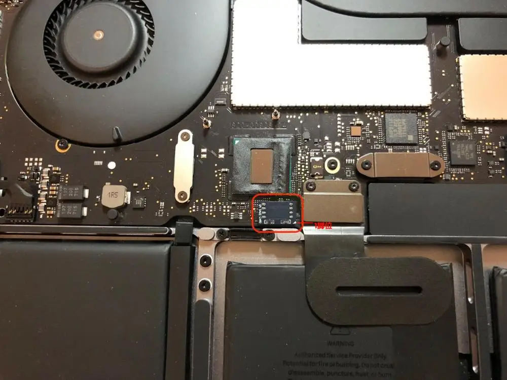 EFI биос карта для MacBook Pro 1" a1707 820-00928 решение EFI прошивка замок ID замок контактный замок