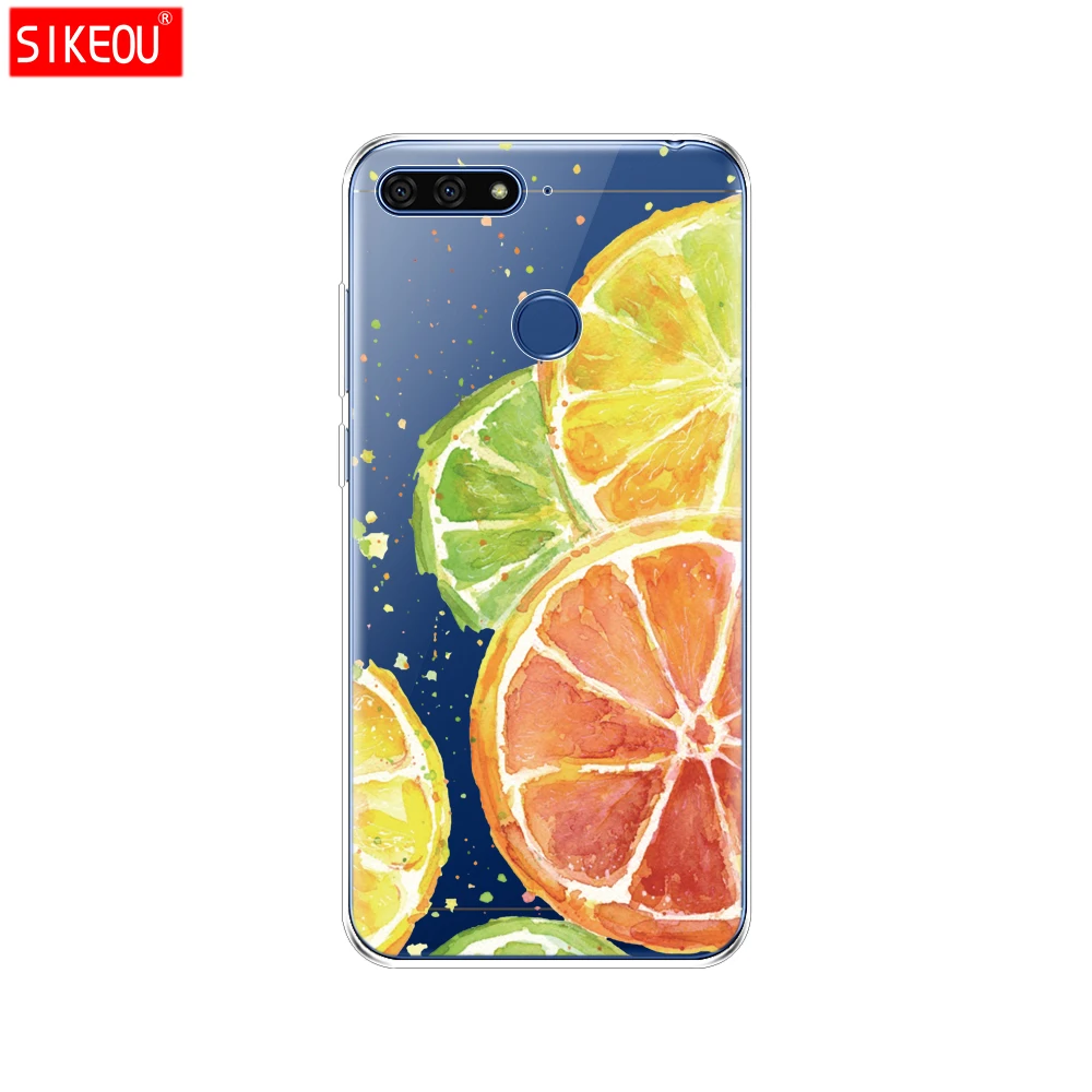 Силиконовый чехол для huawei Honor 7A PRO, чехол huawei Y6 Prime, чехол huawei y5 prime Y9, задняя крышка для телефона, мягкий ТПУ бампер