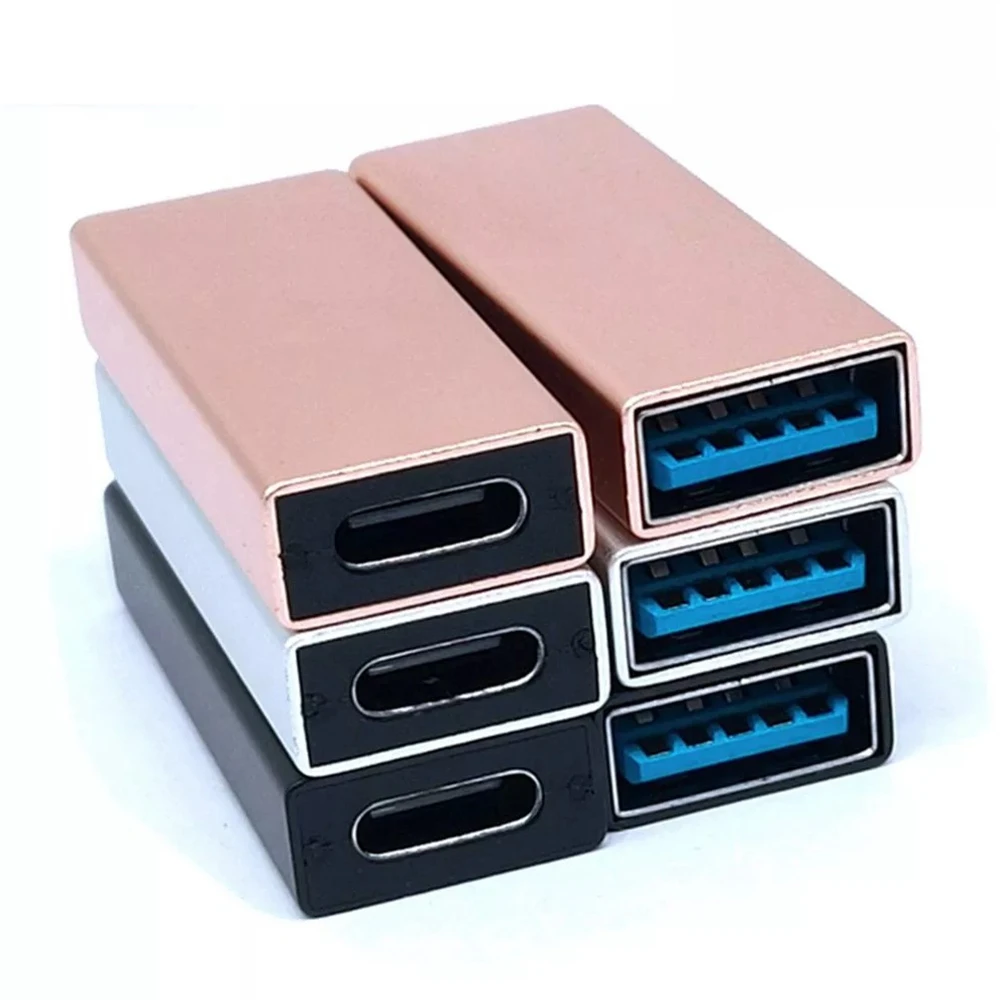 Usb 3,0 Buchse Auf Typ C Adattatore Weibliche Konverter Typ-C Fuir Samsung Galaxy S10 S9 Plus Xiaomi Huawei Ein Plus Usb C Kabel