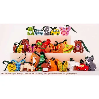 

Set of Christmas toys for children