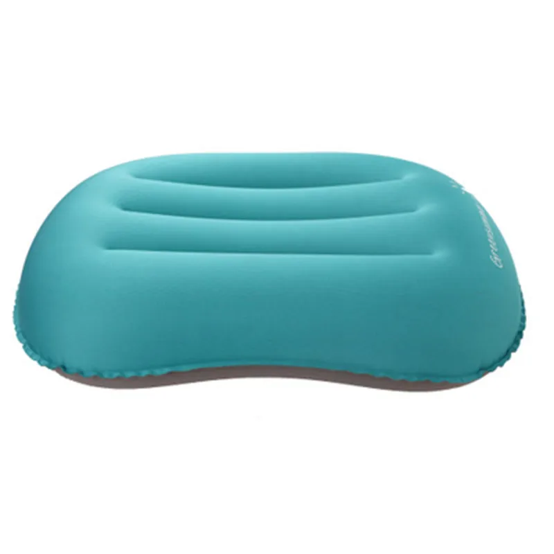 Портативная наружная дорожная подушка для кемпинга сжимаемая надувная подушка мягкая для шеи защитный подголовник подушка Мини Путешествия - Цвет: B008-blue