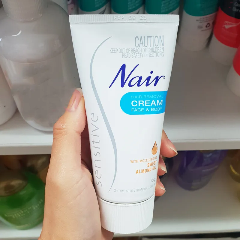 Nair Sensitive Face Body Hair Removal Cream 150g atelieryuwa.ciao.jp
