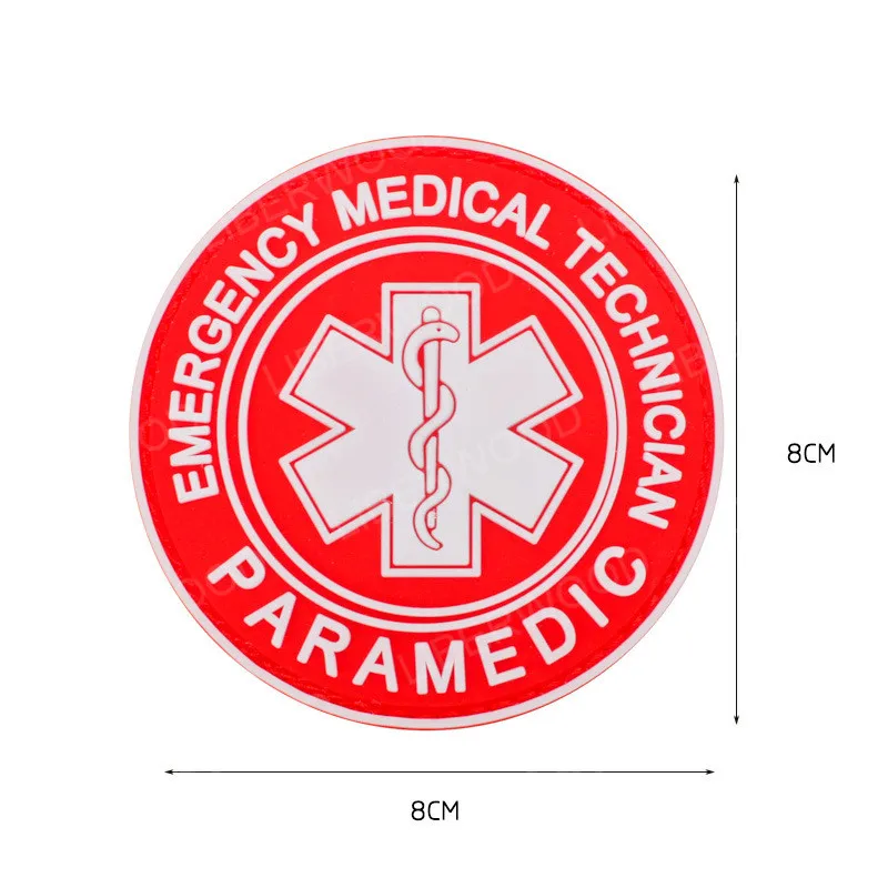 ПВХ патч EMS медик EMT тактический боевой дух Армии патч звезда жизни аварийный медицинский техник фельдшер нашивки значки