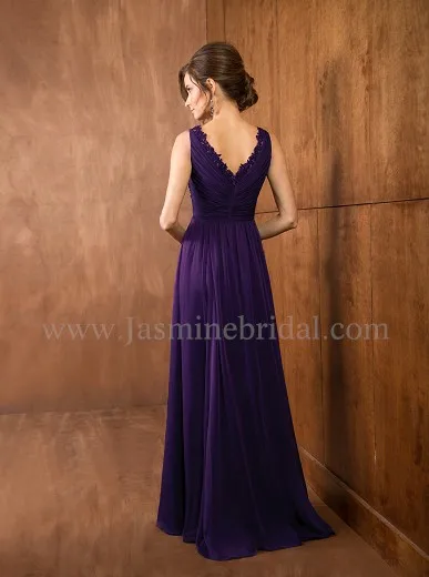 Vestido de renda женское вечернее платье фиолетового цвета с v-образным вырезом, элегантное недорогое длинное платье для матери невесты