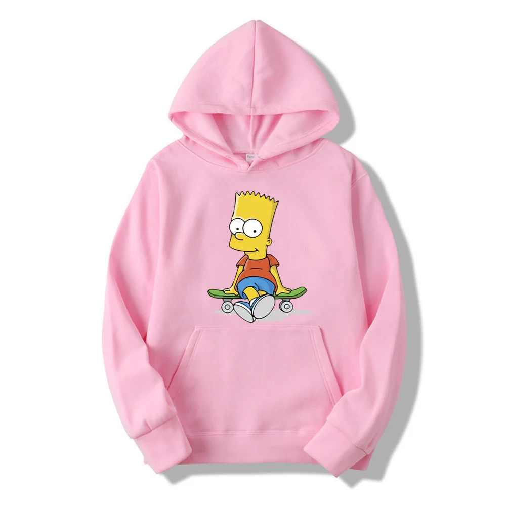 Толстовка унисекс с длинными рукавами и принтом «The Simpson family»