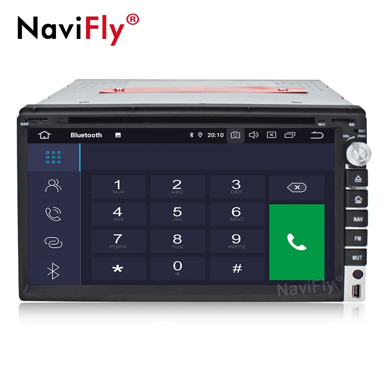 Discount 2Din Universal 8Core 4G RAM 64G ROM Android 9.0 Car Video gps player Bluetooth RDS wifi Free shipping 4