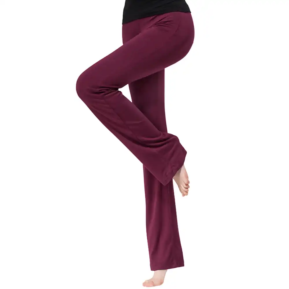 plus size flare yoga pants