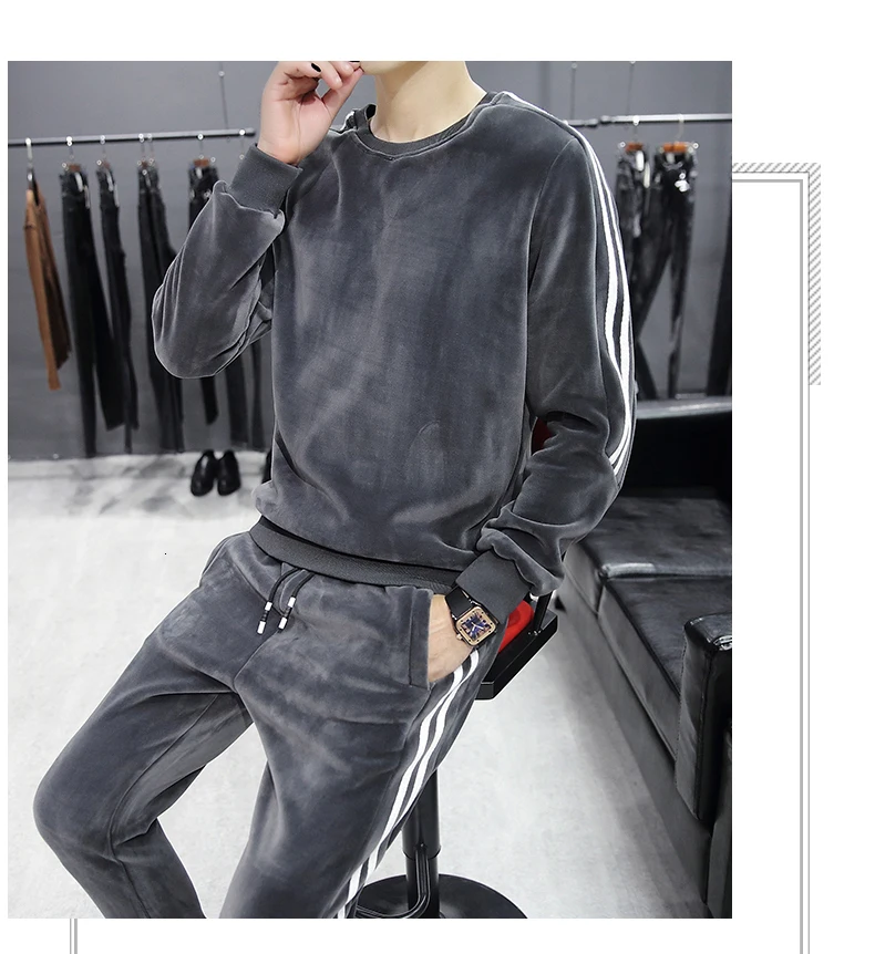 Conjunto Hombre, Мужская Осенняя Повседневная хлопковая спортивная куртка, наборы, спортивный костюм, мужская мода, 2 шт, толстовка, тренировочные штаны, Наборы для мужчин