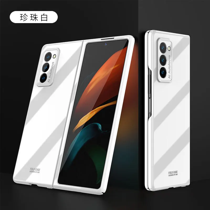 Высококачественный жесткий матовый чехол из поликарбоната для Galaxy Z Fold2