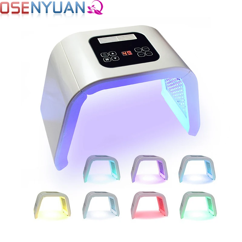 

7 Color LED Light Mask Portable Photon PDT Acne Therapy Wrinkle Removal Anti-aging Skin Rejuvenation Facial Care Beauty Machine