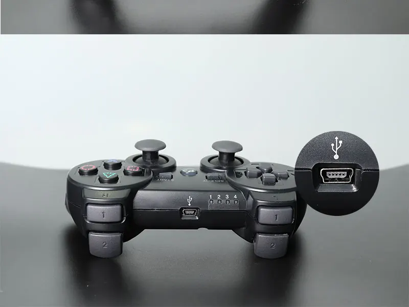 Bluetooth геймпад джойстик для PS3 контроллер беспроводной Bluetooth геймпад джойстик для sony Playstation 3 PS3 SIXAXIS геймпады