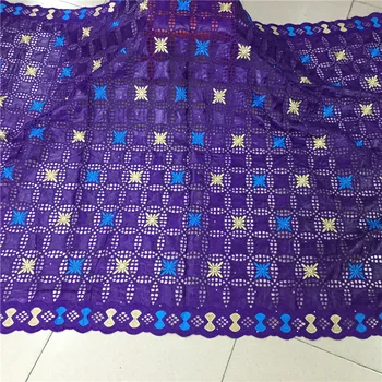 

2020 New arrival Stone african Bazin riche fabric with beads embroidery lace / bazin riche dress material Nigerian PL070302