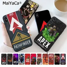 MaiYaCa горячий игровой Apex Legends умный чехол черный чехол для телефона Apple iphone 11 pro 8 7 66S Plus X XS MAX 5s SE XR