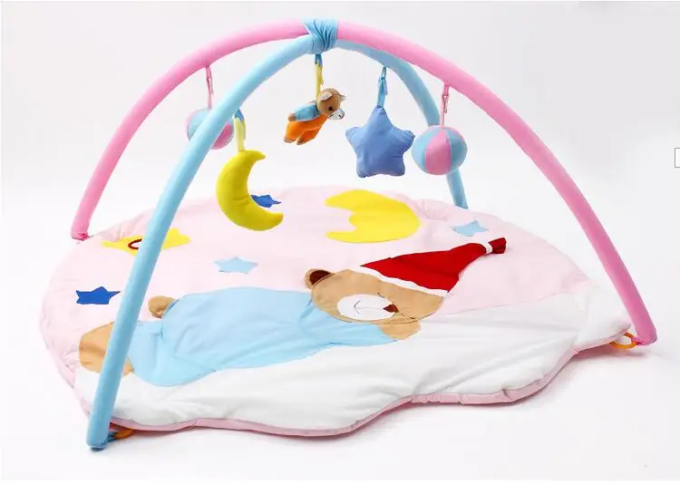 Детский коврик для ползания игровая кровать 0-3-6-12 месяцев