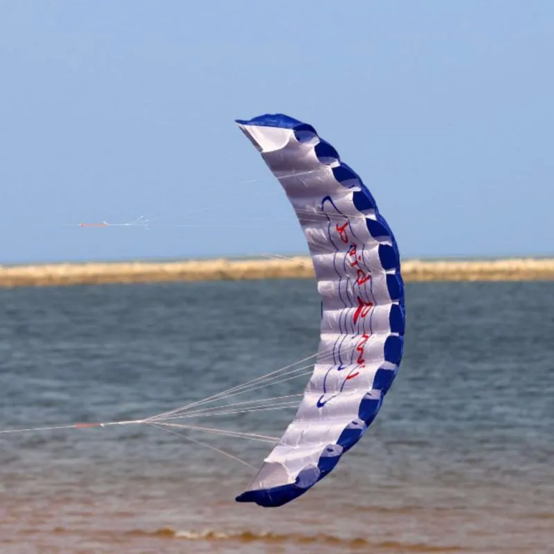Игрушечный парашют для взрослых двойной линии трюк кайт Parapente Parafoil нейлоновый спортивный кайт путешествия парапланеризм Kitesurf спортивная игрушка GMT601