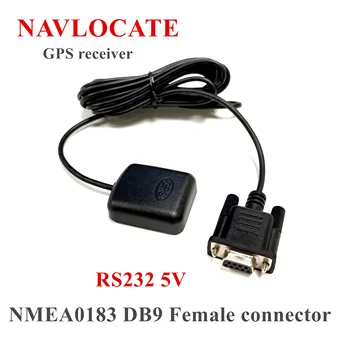 2 個の gps 受信機 RS232 G-208 DB9 女性ケーブル 3 メートル RS232 レベル DB9 メスコネクタのアンテナモジュール 9600bps G-MOUSE