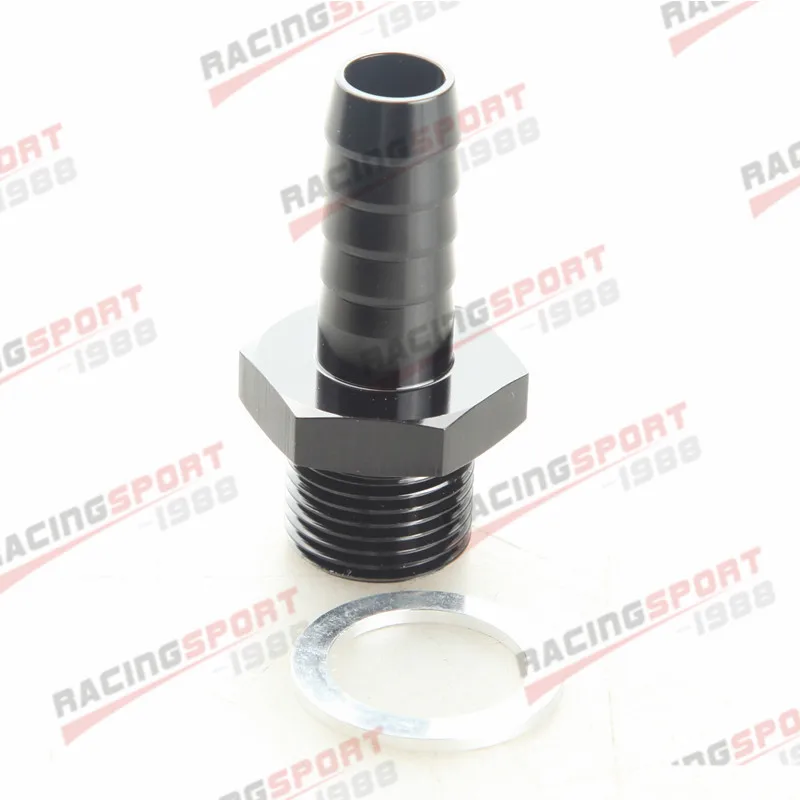 Для Bosch 044 топливный насос на входе M18 x 1,5 до 1/"(12,7 мм) Барб адаптер алюминиевый черный
