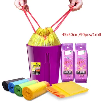 

Small Trash Bags Kitchen Garbage Bags Clear Trash Bags Strong Wastebasket Liners for Bathroom, Kitchen, Office