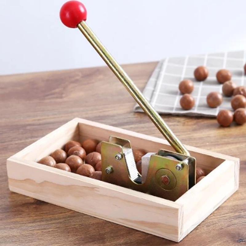 Botique-Manual Nut Opener Nut Cracker Machine Walnut Nutcracker Nut Sheller Tool Kitchen Accessories