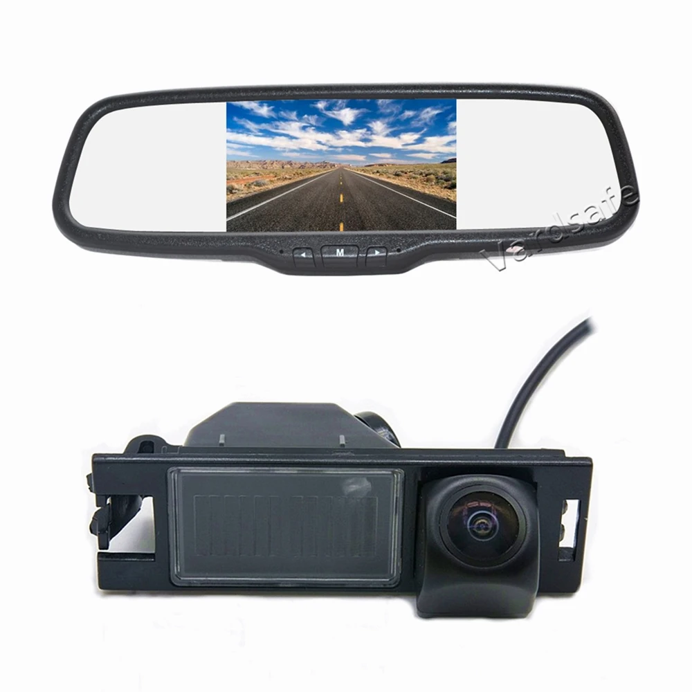 

Vardsafe VS251C 5 Inch Clip-on Rear View Mirror Monitor & Fisheye Rear View Camera For Hyundai IX35 (2009-2015)
