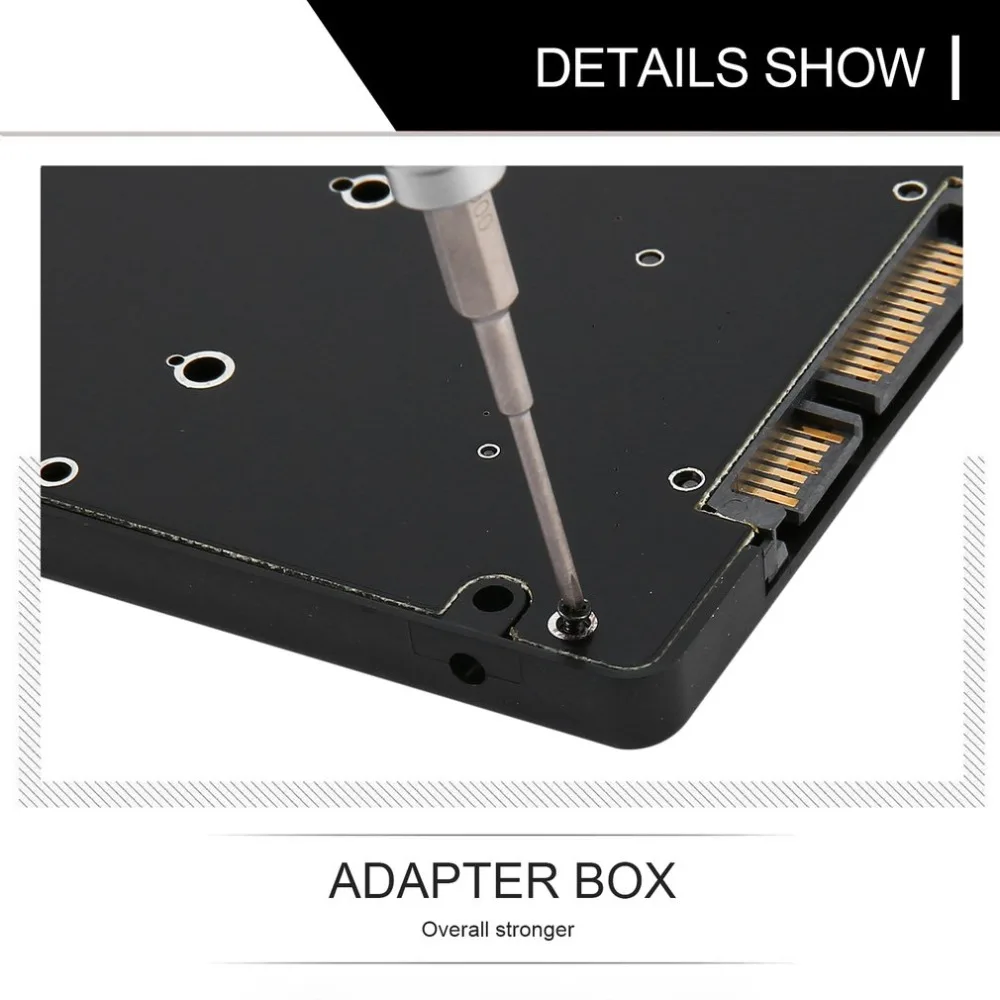 Мини 2,5 дюймовый внешний корпус HDD MSATA SSD до 22 Pin SATA SSD адаптер коробка поддержка SATA3