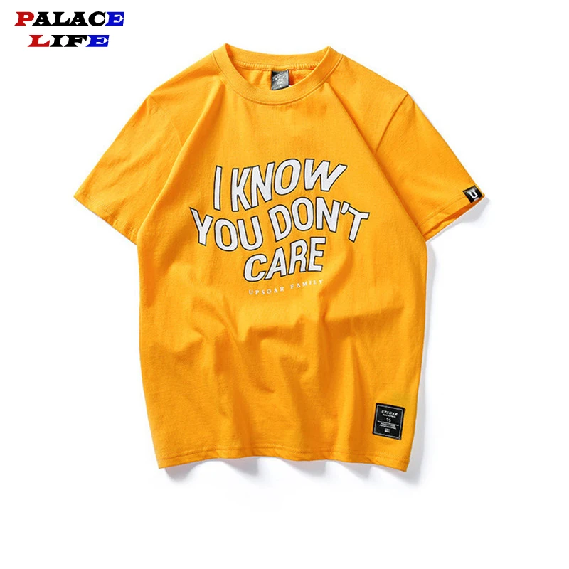 

2019 Summer Letter Printing T Shirt Men Cotton O-Neck Streetwear TSHIRT Male Hip Hop Oversize Street Clothing Men Tee Shirt Top