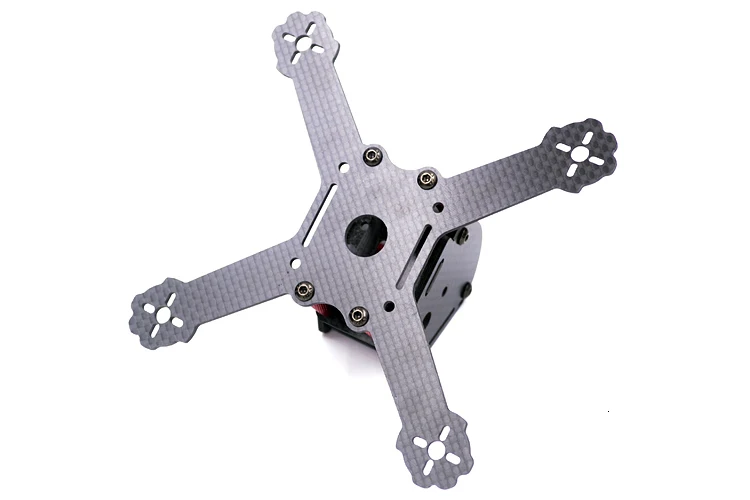 DIY FPV QAV-X3/X4 RS 130 мм/155 мм Квадрокоптер 3K рамка из чистого углеродного волокна для 3045 3030 3-дюймовый пропеллер