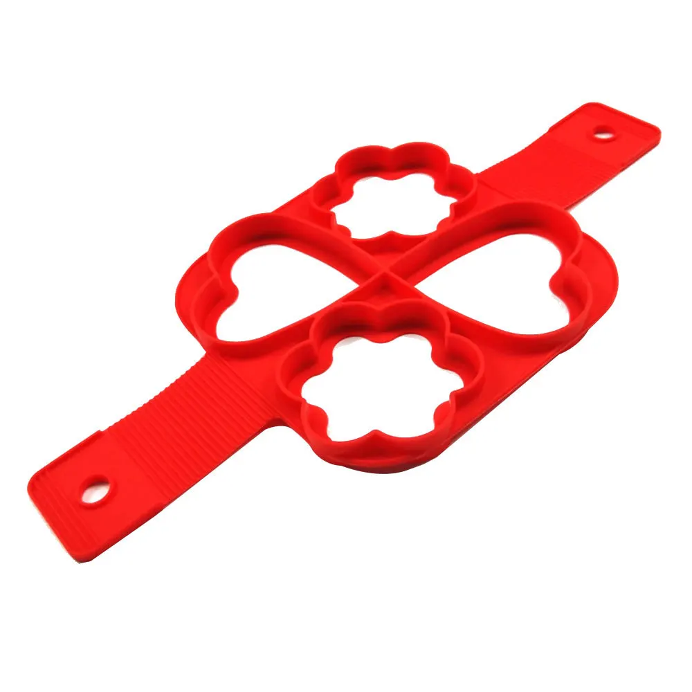 

4 Cavity creative Pancakes Maker Fantastic Fast and Easy cooking tool Silicone Pancake Mold Omelette mould Pastry Tools
